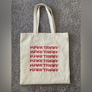 Kari Traa Logo Canvas Tote Bag